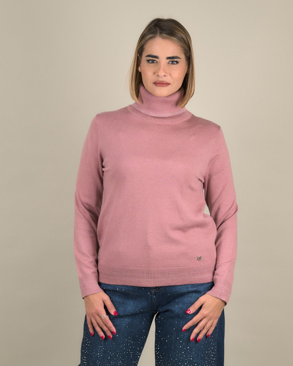 Maglia dolcevita con...