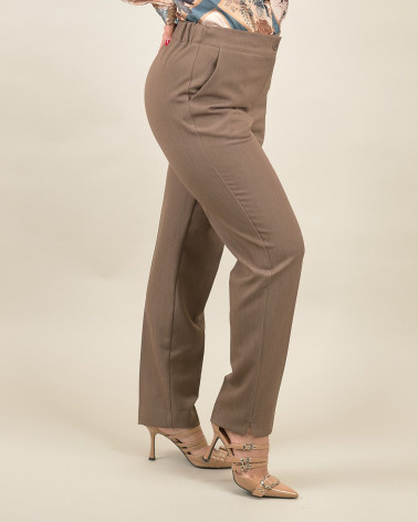 Pantaloni capri fango