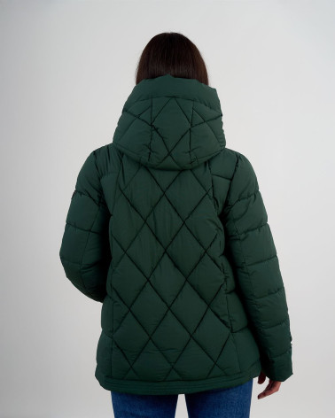 Piumino trapuntato con cappuccio